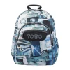 TOTTO Material Escolar*- Mochila escolar postales y casetes Acuarela