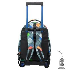 TOTTO Material Escolar*- Mochila escolar ruedas desmontable bloques Tiza