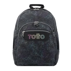TOTTO Material Escolar*- Mochila escolar salpicado color Crayoles