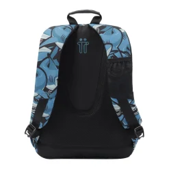 TOTTO Material Escolar*- Mochila escolar tiburones Acuarela