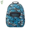 TOTTO Material Escolar*- Mochila escolar tiburones Crayoles