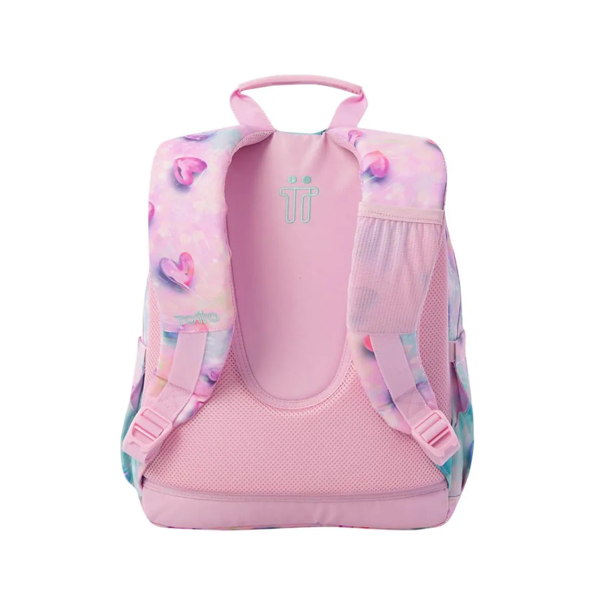 TOTTO Material Escolar*- Mochila Gommas Glitter Shiny Heart