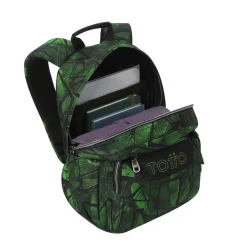 TOTTO Material Escolar*- Mochila Gommas Jhony Jungle