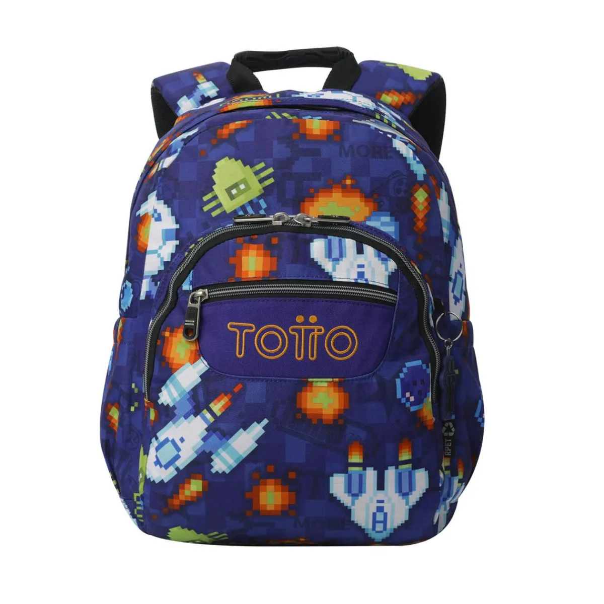 TOTTO Material Escolar*- Mochila Gommas Space Blue