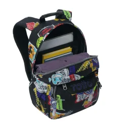 TOTTO Material Escolar*- Mochila Gommas Sticky