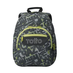 TOTTO Material Escolar*- Mochila Gommas Texgrunge