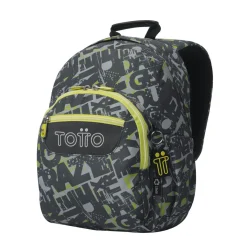 TOTTO Material Escolar*- Mochila Gommas Texgrunge