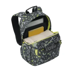 TOTTO Material Escolar*- Mochila Gommas Texgrunge
