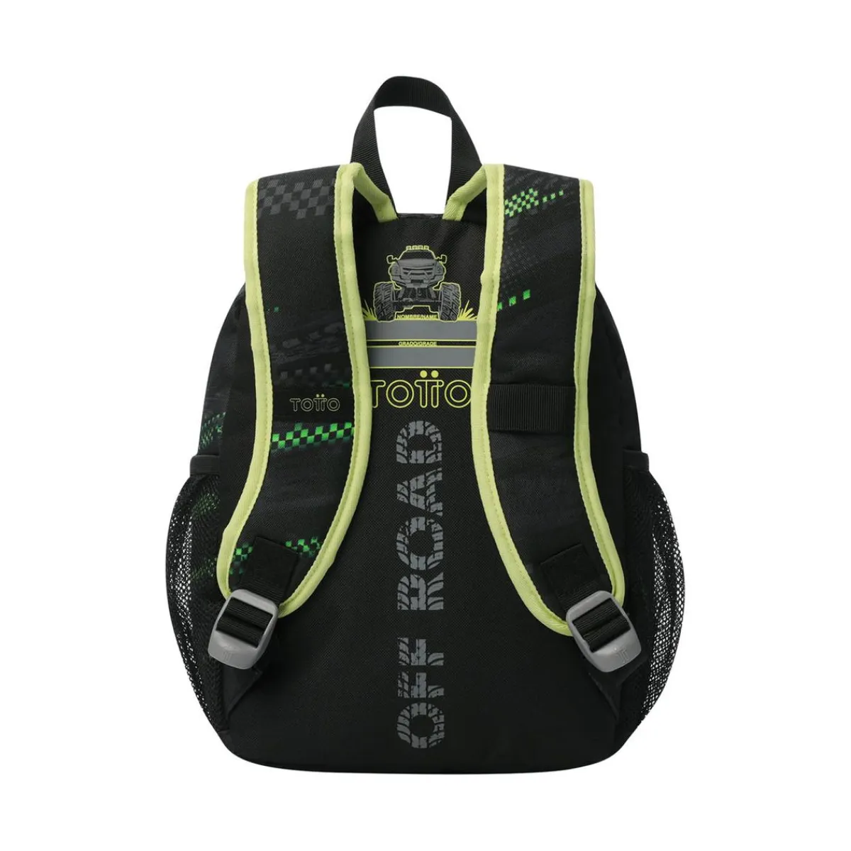 TOTTO Material Escolar*- Mochila Monster Race S