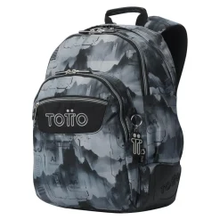 TOTTO Material Escolar*- Mochila Rayol Digital Hill
