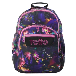 TOTTO Material Escolar*- Mochila Rayol Flower Galaxy