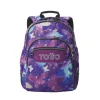 TOTTO Material Escolar*- Mochila Rayol Glitter Star Butterfly