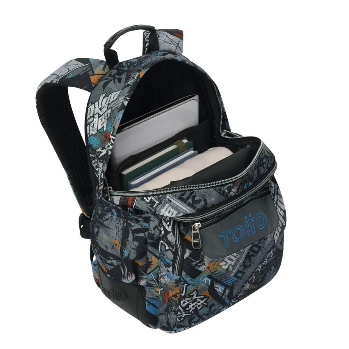 TOTTO Material Escolar*- Mochila Rayol Okubo