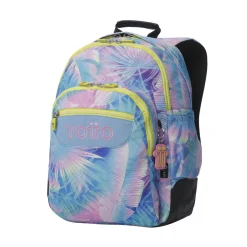 TOTTO Material Escolar*- Mochila Rayol Prisma