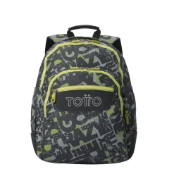 TOTTO Material Escolar*- Mochila Rayol Texgrunge