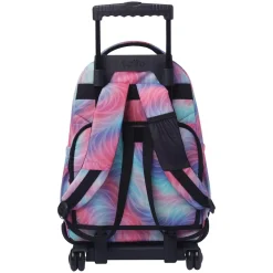 TOTTO Material Escolar*- Mochila Renglones con ruedas Glitter Fritz