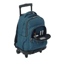 TOTTO Material Escolar*- Mochila Renglones con ruedas Moroccan Blue