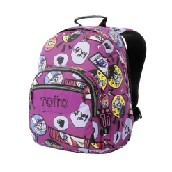 TOTTO Material Escolar*- Mochila Tempera Kitsune