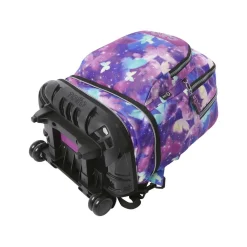 TOTTO Material Escolar*- Mochila Tiza con ruedas Glitter Star Butterfly