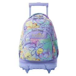 TOTTO Material Escolar*- Mochila Tiza con ruedas Grafily