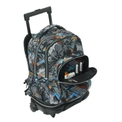 TOTTO Material Escolar*- Mochila Tiza con ruedas Okubo