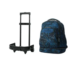 TOTTO Material Escolar*- Mochila Tiza con ruedas Urban Graph