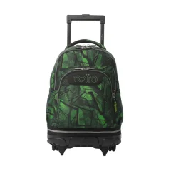 TOTTO Material Escolar*- Mochila Tiza con ruedas Jhony Jungle