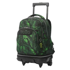 TOTTO Material Escolar*- Mochila Tiza con ruedas Jhony Jungle
