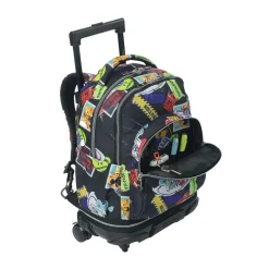TOTTO Material Escolar*- Mochila Tiza con ruedas Sticky