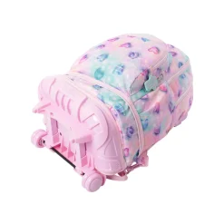 TOTTO Material Escolar*- Mochila Tiza con ruedas Glitter Shiny Heart