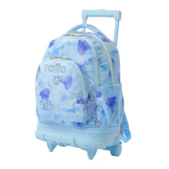 TOTTO Material Escolar*- Mochila Tiza con ruedas Polar