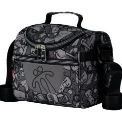 TOTTO Material Escolar*- Portameriendas escolar Pizarra - Doodle