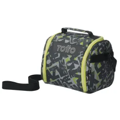 TOTTO Material Escolar*- Portameriendas Resaltador Texgrunge