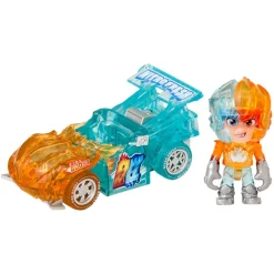 T-RACERS Vehículos Y Circuitos*- Pack coche y figura Fire & Ice (varios modelos)