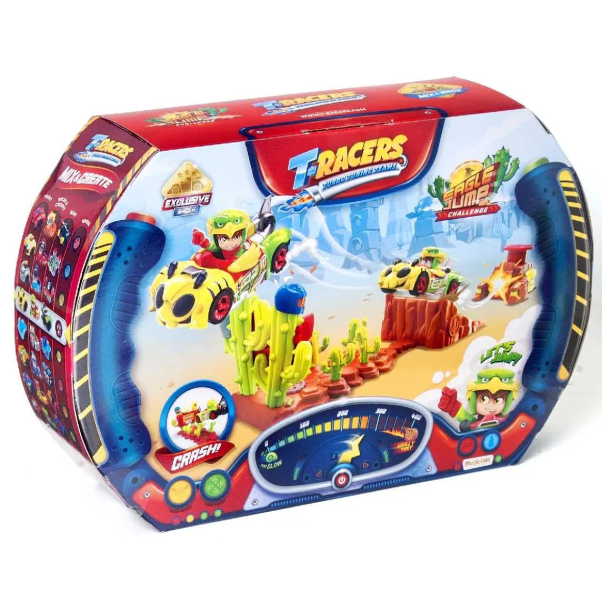 MARTOMAGIC SL-MAGIC BOX INT Vehículos Y Circuitos*T-Racers - Playset Eagle Jump