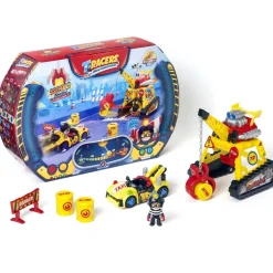 MARTOMAGIC SL-MAGIC BOX INT Vehículos Y Circuitos*T-Racers - Playset Turbo Crane