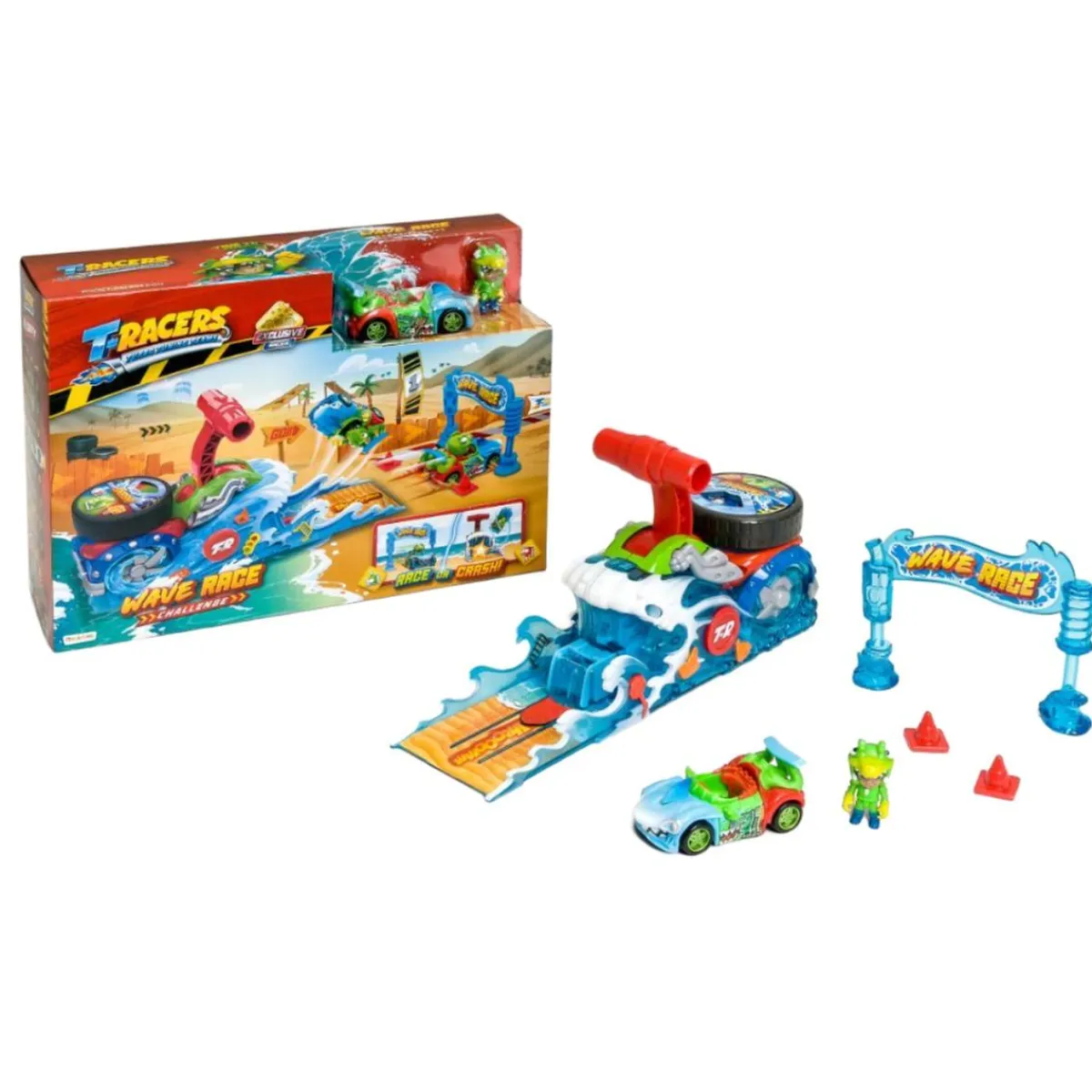 MARTOMAGIC SL-MAGIC BOX INT Vehículos Y Circuitos*T-Racers - Playset Wave