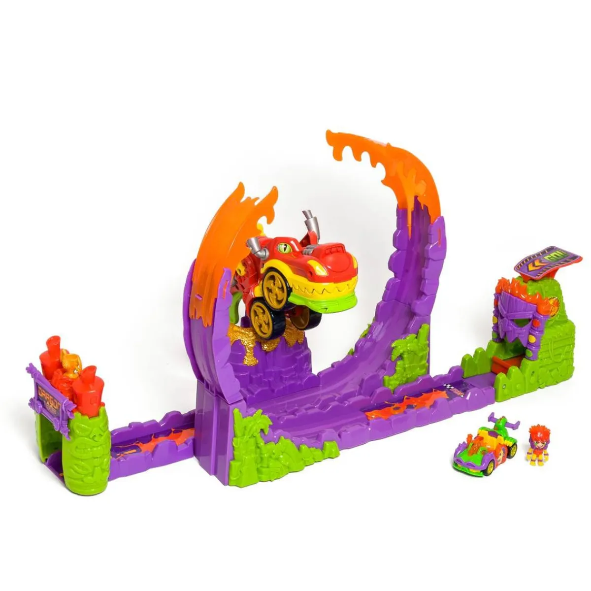 MARTOMAGIC SL-MAGIC BOX INT Vehículos Y Circuitos*T-Racers S - Playset Dragon Loop
