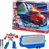 Transformers Figuras De Acción*EarthSpark - Trailer de batalla de Optimus Prime