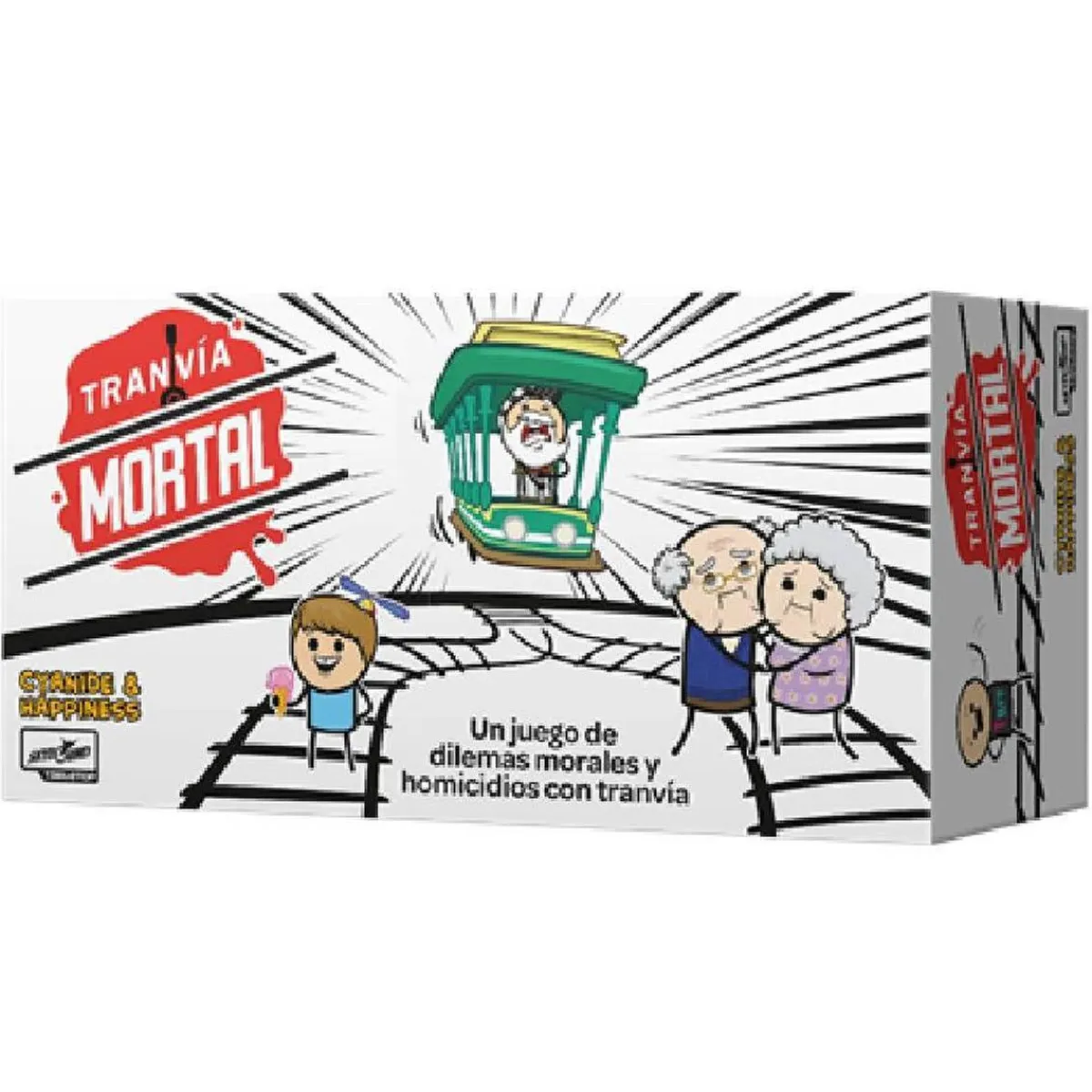 ASMODEE Friki Zone|Juegos Y Puzzles*Tranvía Mortal - Juego de cartas