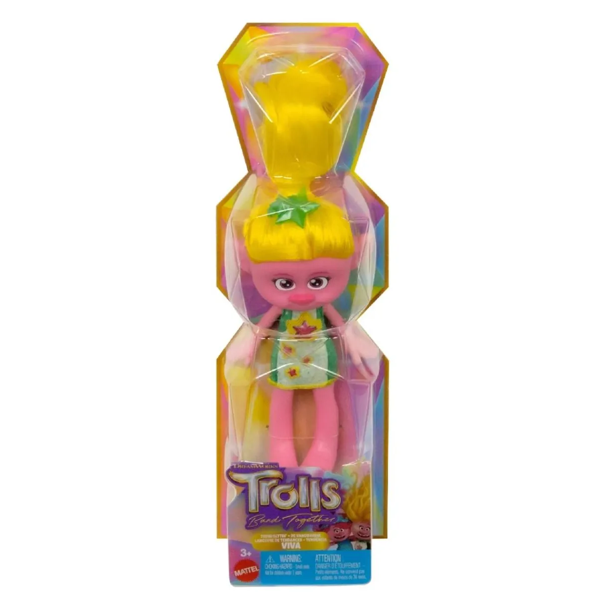 MATTEL Coleccionables Y Mini Mundos*Trolls - Muñeca tendencia Viva