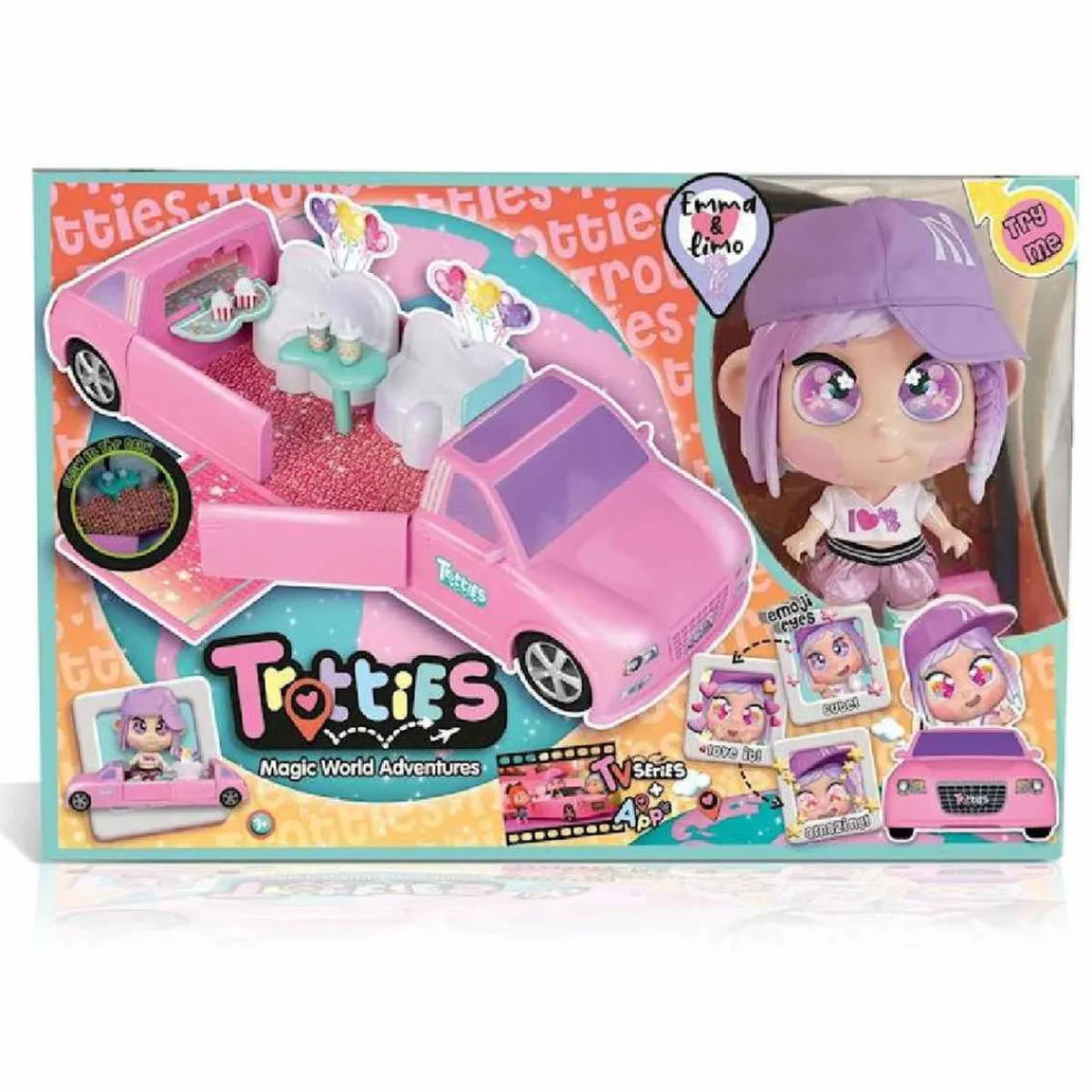 FAMOSA Muñecas*Trottie Limo & Emma