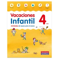 TOYS "R" US Juguetes Educativos Y Libros*Vacaciones Santillana - Vacaciones Infantil 4 años