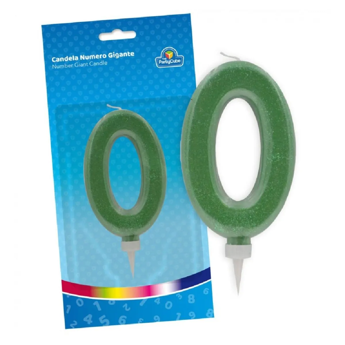 TOYS "R" US Artículos De Fiesta Y Regalos*Vela 0 Gigante verde