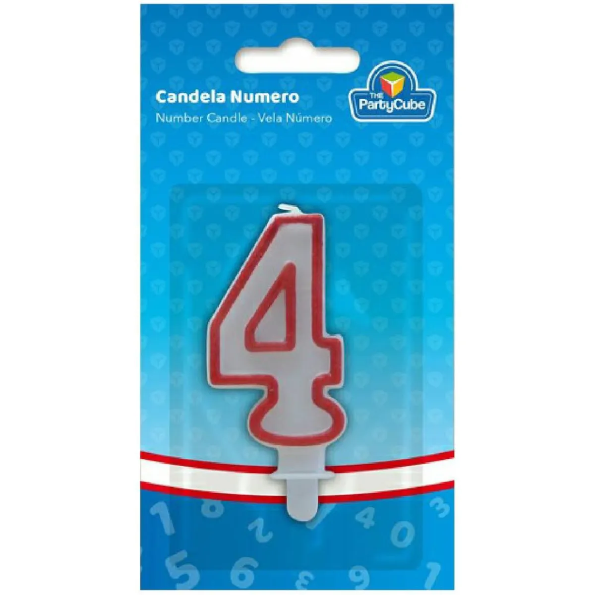 TOYS "R" US Artículos De Fiesta Y Regalos*Vela borde rojo 4