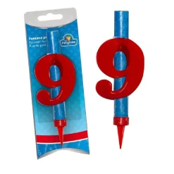 TOYS "R" US Artículos De Fiesta Y Regalos*Vela pirotécnica con número 9