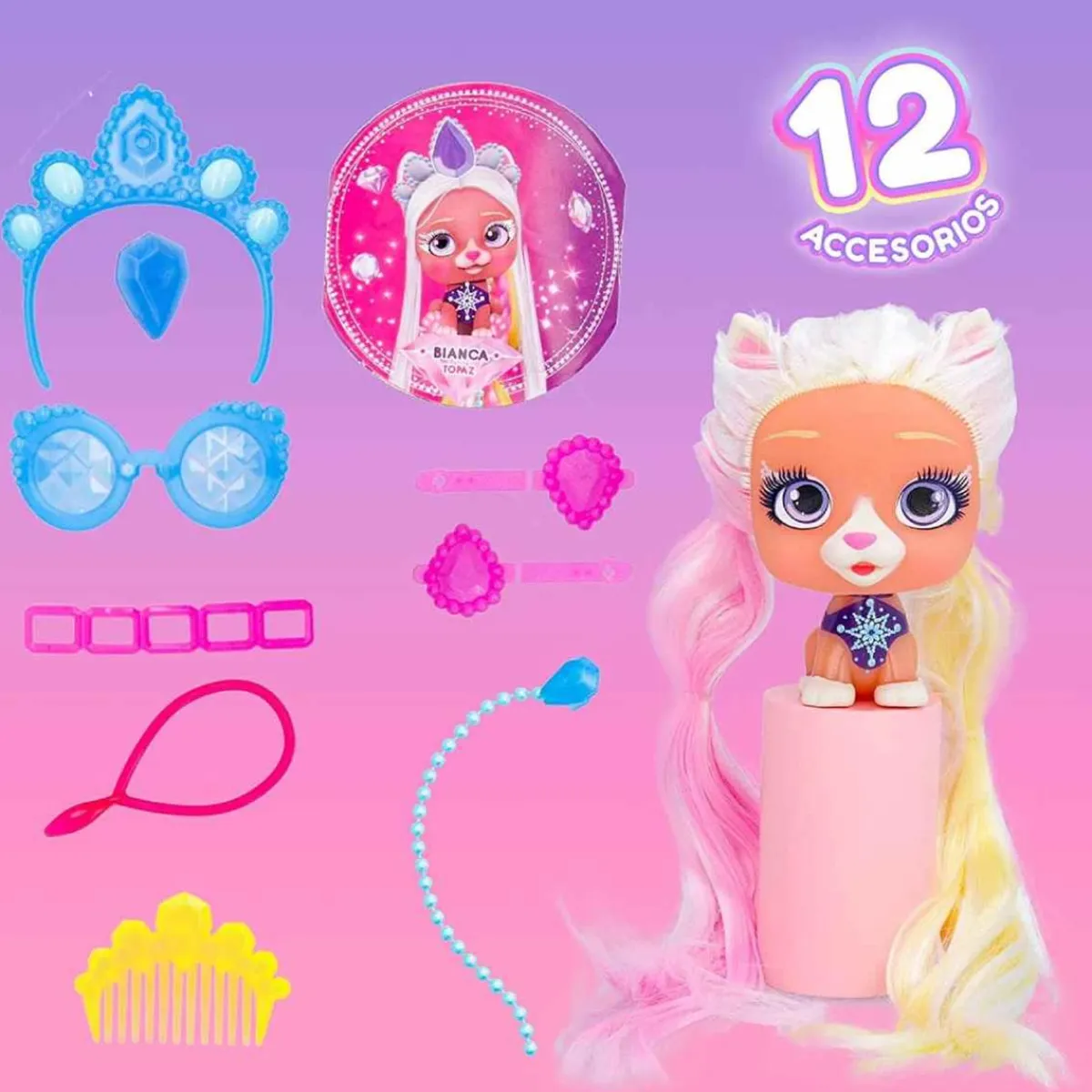 IMC Coleccionables Y Mini Mundos*Vip Pets - Glam Gems (varios modelos)