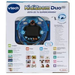 VTECH Juguetes Educativos Y Libros*- Cámara Digital Kidizoom Duo FX Azul