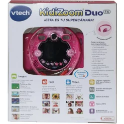 VTECH Juguetes Educativos Y Libros*- Cámara Digital Kidizoom Duo FX Rosa