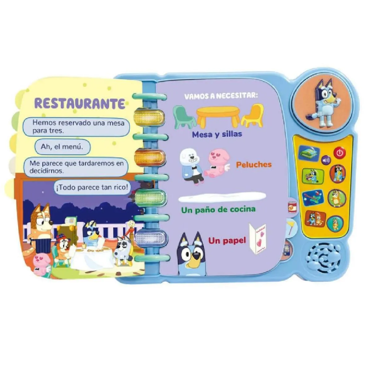 VTECH Coleccionables Y Mini Mundos*- Libro de juegos de Bluey